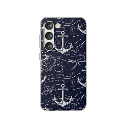 Gradient Anchorflow Waves Samsung S23 - Flexi Phone Case