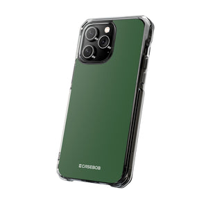 Hunter Green | Phone Case for iPhone (Clear Impact Case - Magnetic)