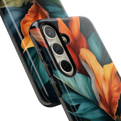 Tropical Leafburst Samsung S24 Plus Case - Tough