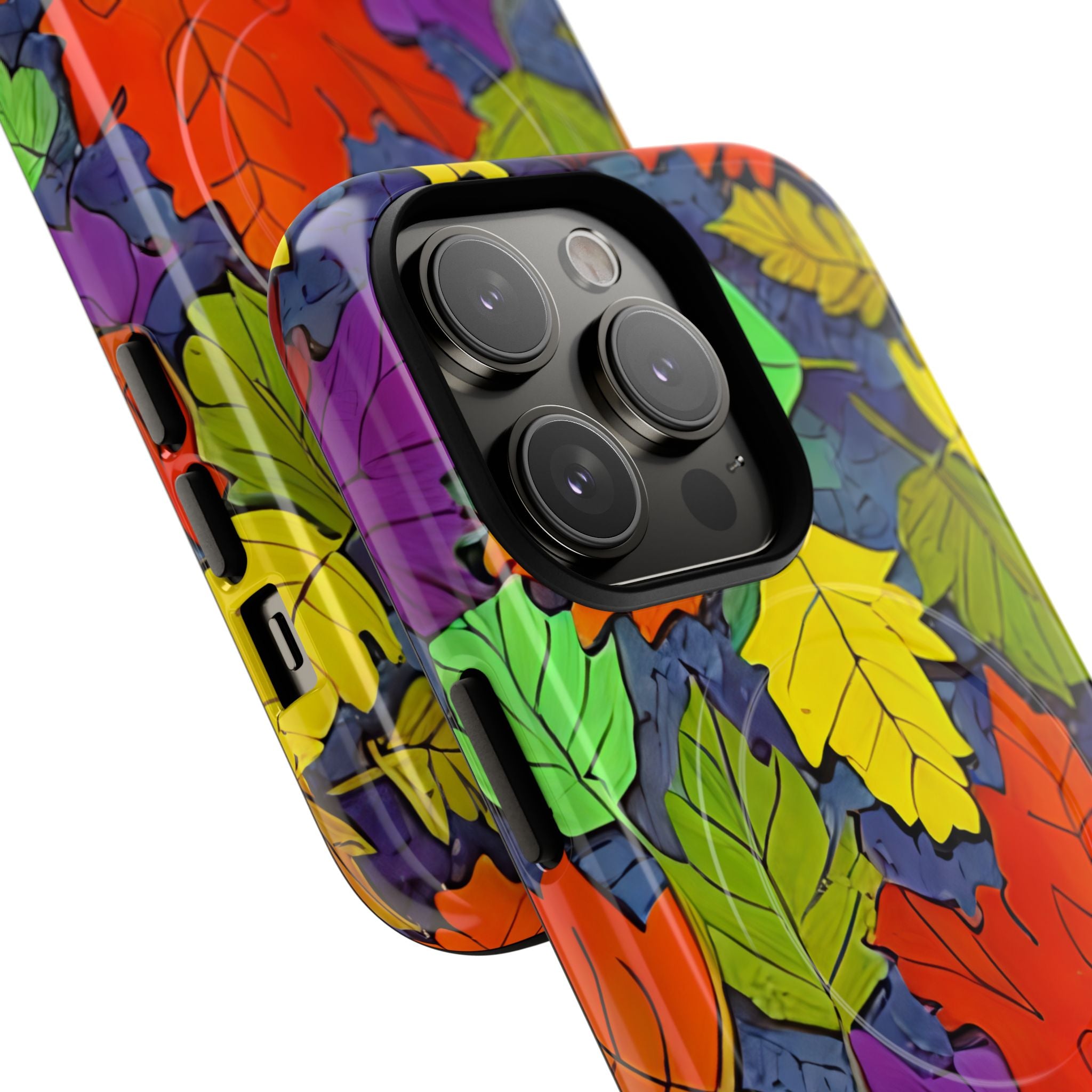 Vivid Leafburst iPhone 14 Pro Case - Tough+