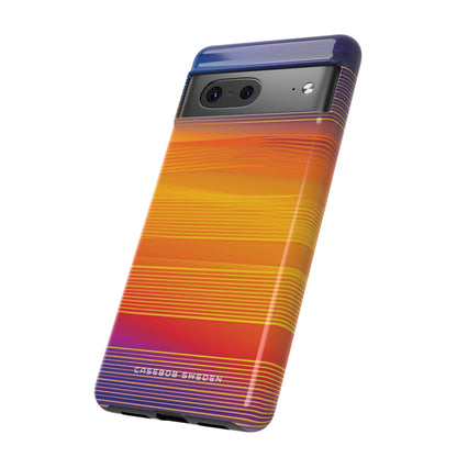 Gradient Sunset Flow Google Pixel 7 - Tough Phone Case