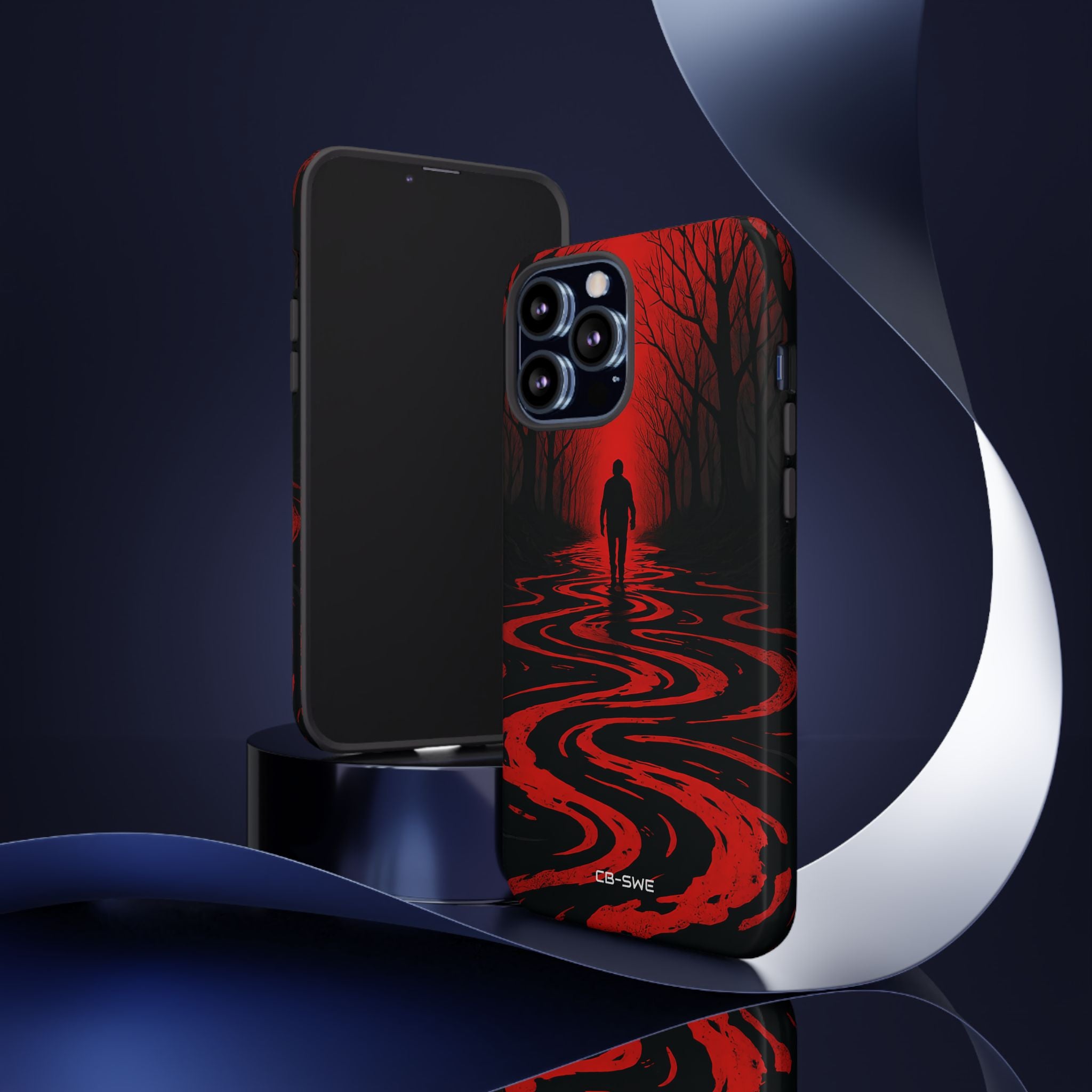 Red Path Mystery - iPhone Case