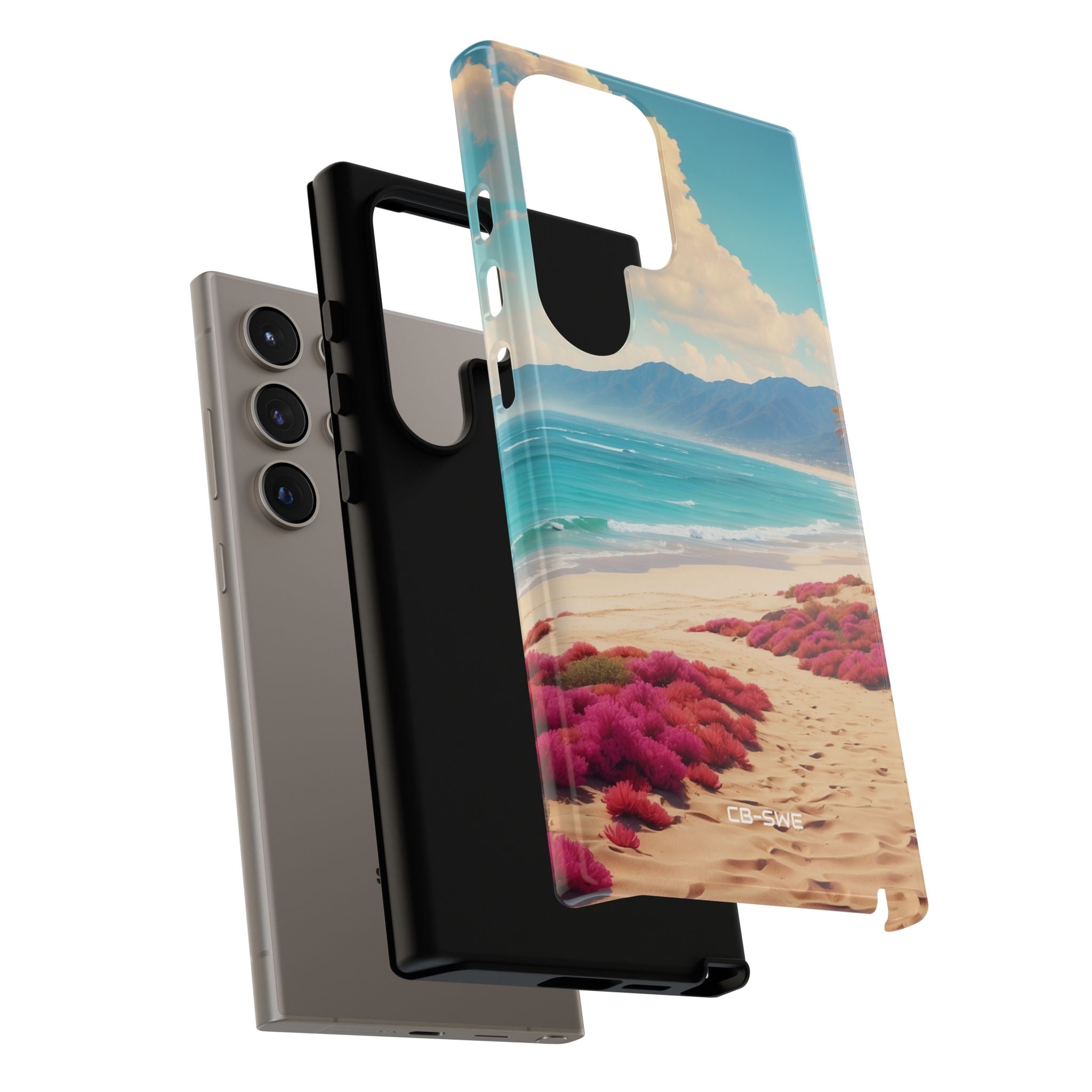 Footprints Trace Sand - Samsung Case