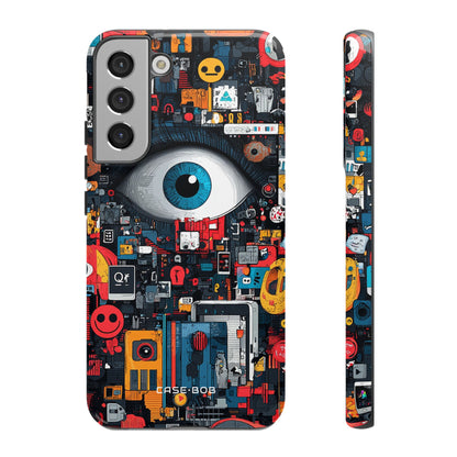 Digital Eye Blue Samsung S22 Plus Case - Tough