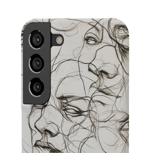 Ethereal Faces | Slim Phone Case for Samsung