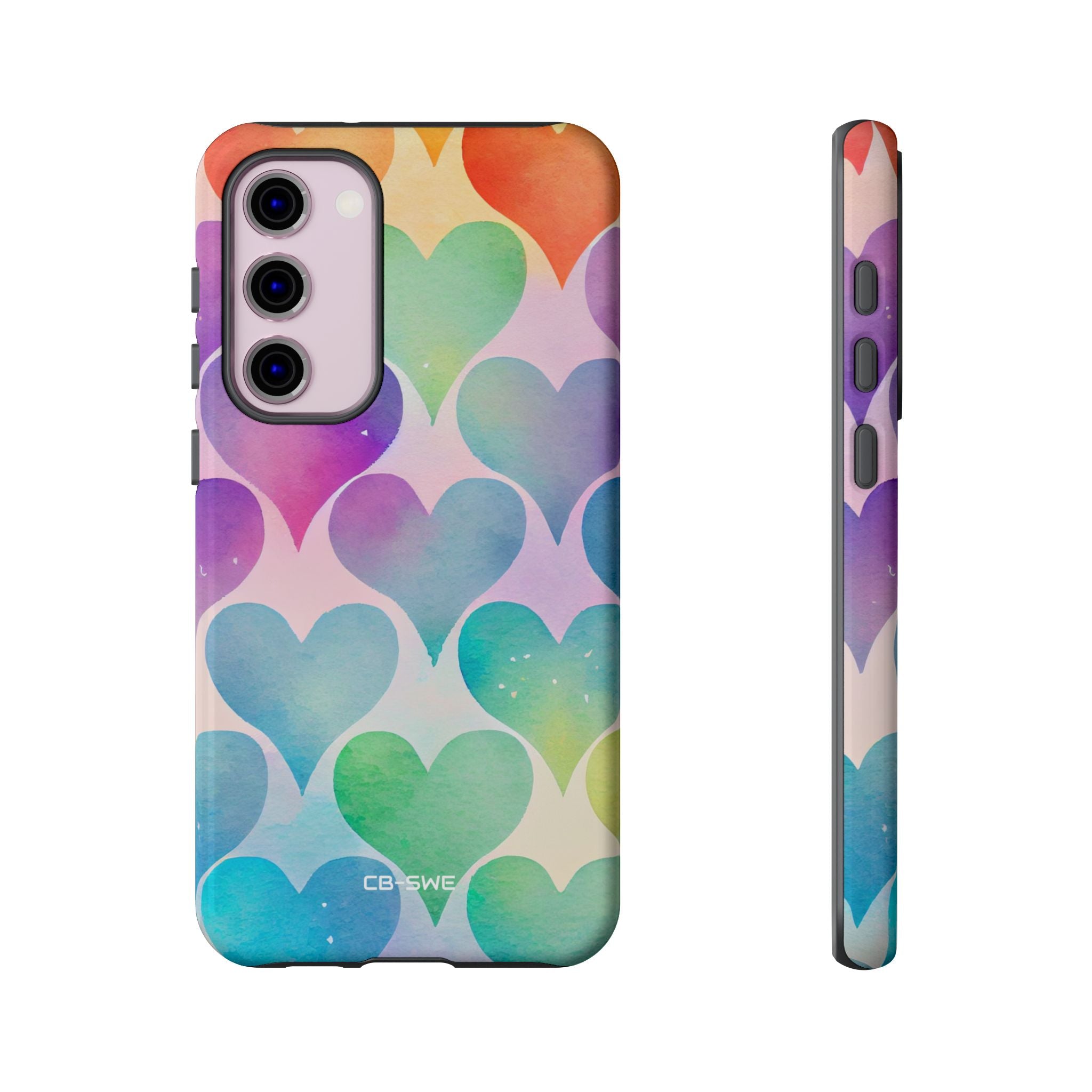 Watercolor Heart Symphony - Samsung Case