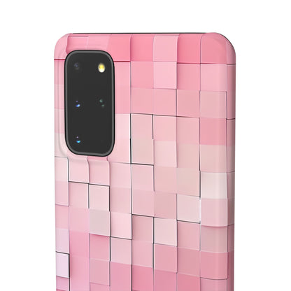 Gradient Pink Mosaic Samsung S20 - Slim Phone Case