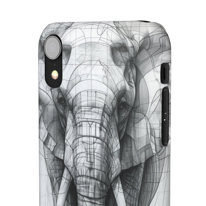 Technic Elephant | Slim Phone Case for iPhone