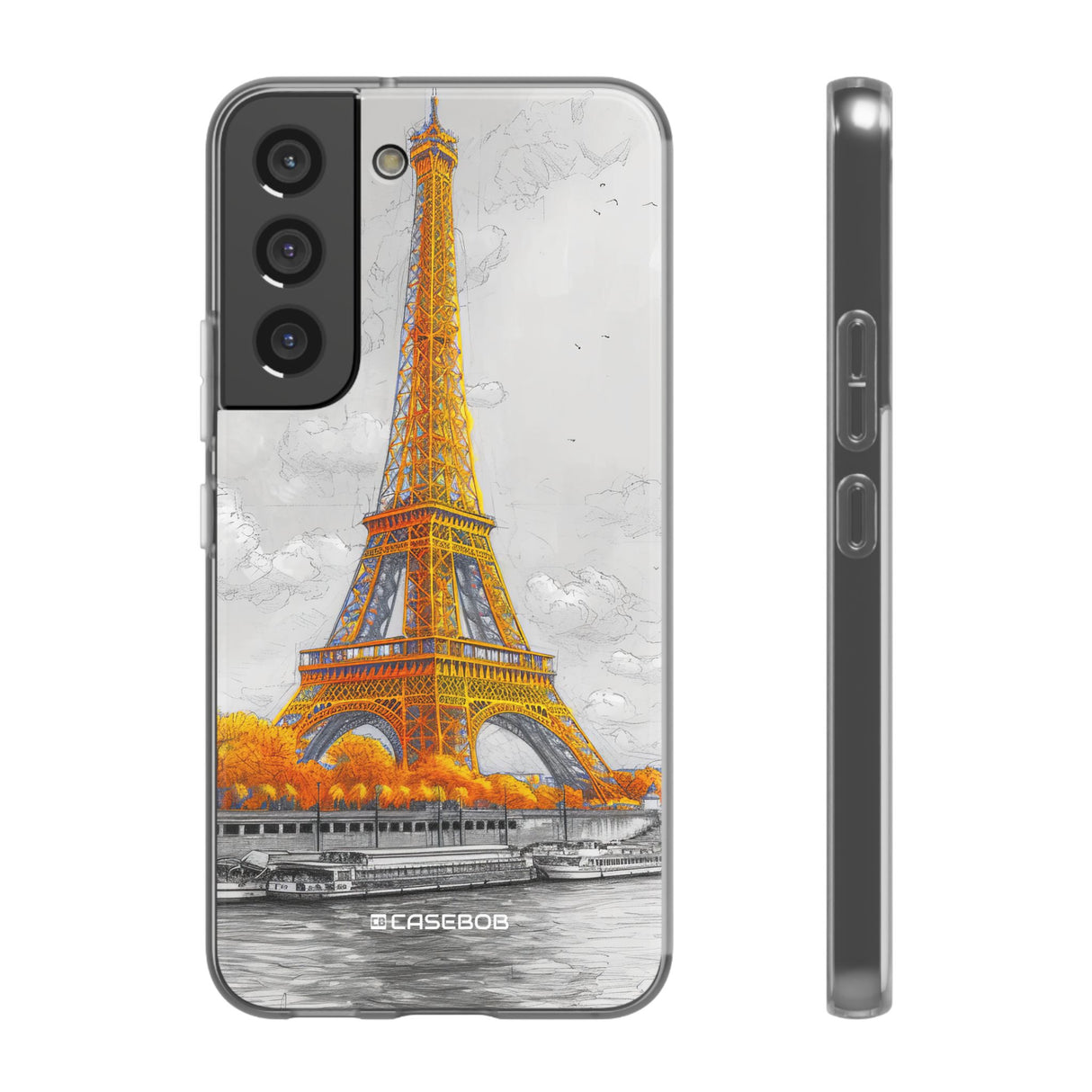 Autumnal Parisian Glow | Flexible Phone Case for Samsung Galaxy