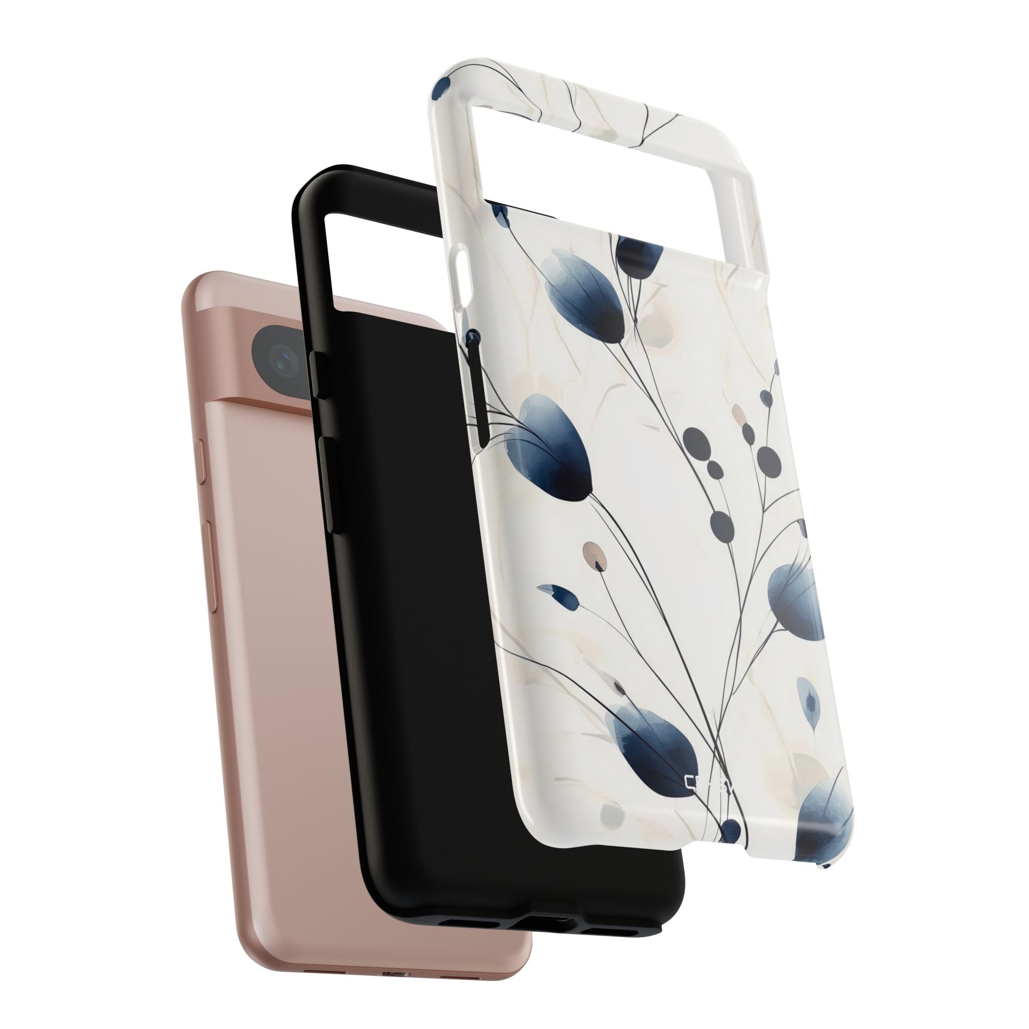 Floral Harmony Blue - Google Pixel Case