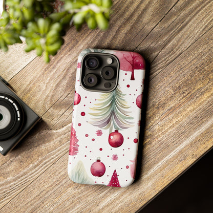 Whimsical Trees Glow - iPhone Case