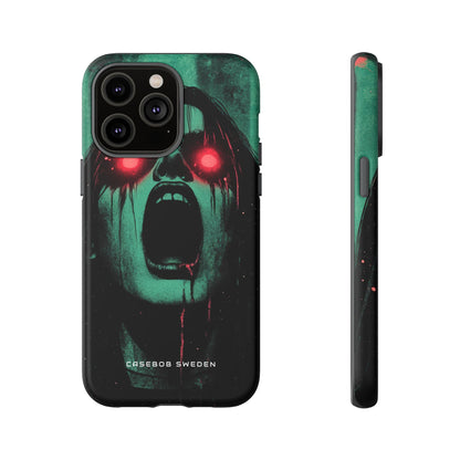 Haunting Glow of Gothic Eyes iPhone 14 - Tough Phone Case