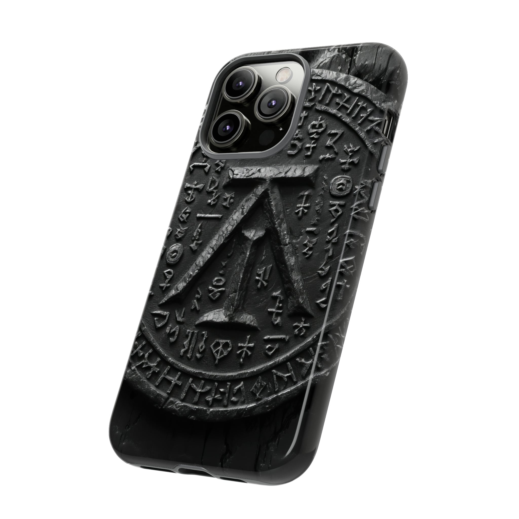 Norse Myth Runes Emblem - Protective Phone Case