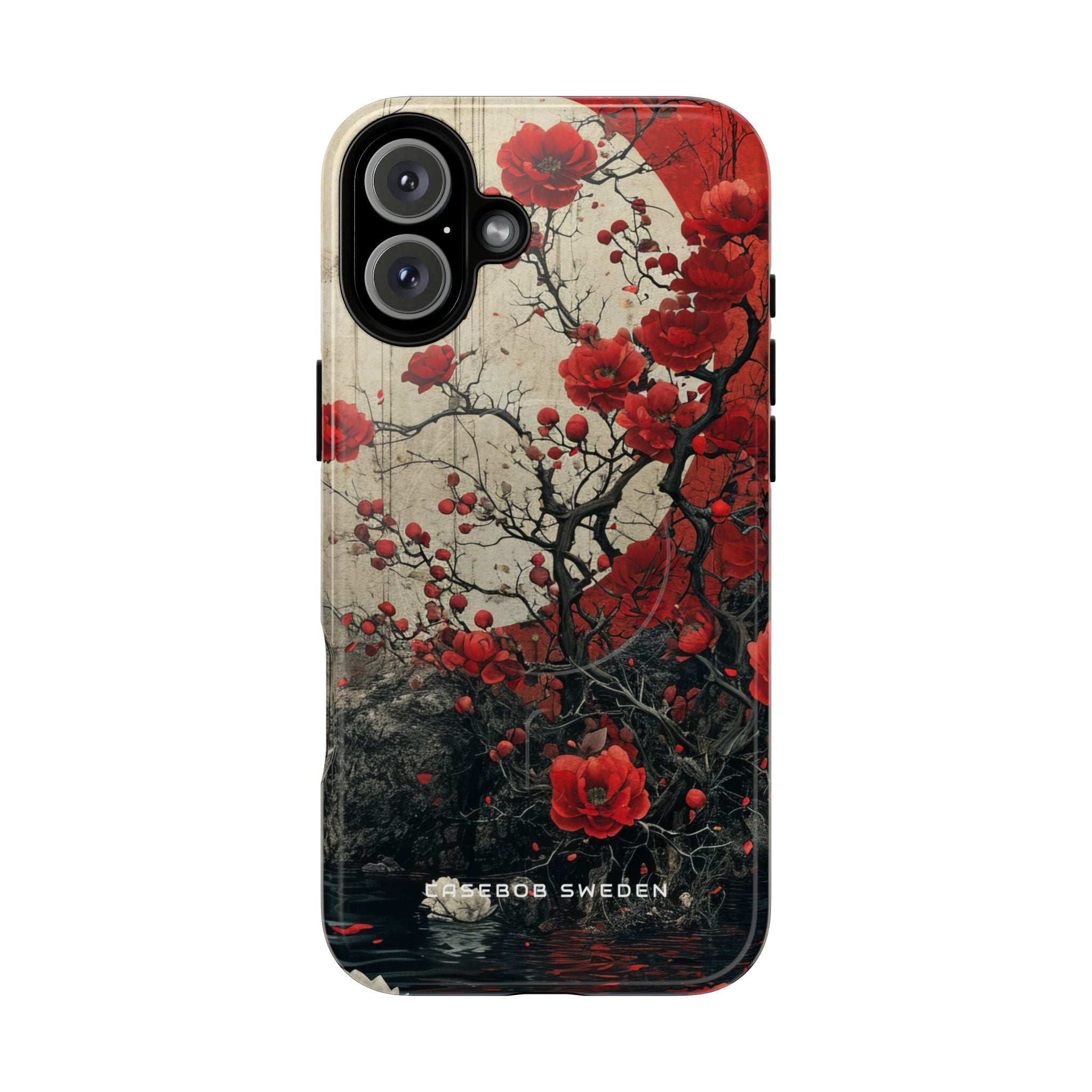 Zen Blossoms in Moonlight iPhone 16 | Tough+ Phone Case