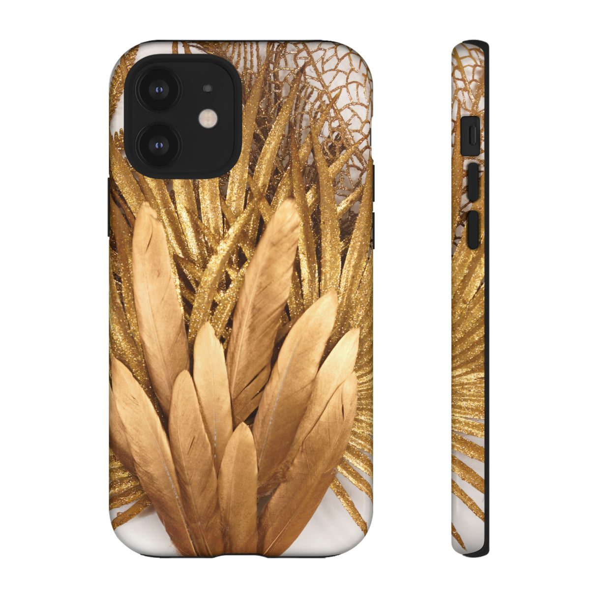 Gold Feather - Protective Phone Case