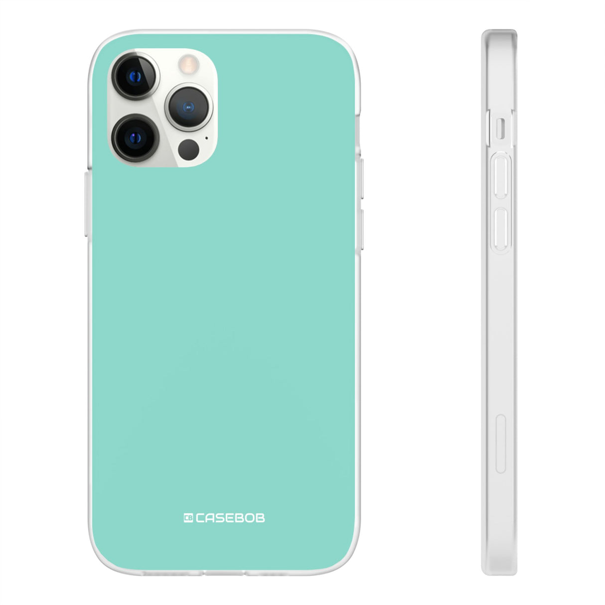 Middle Blue Green | Phone Case for iPhone (Flexible Case)