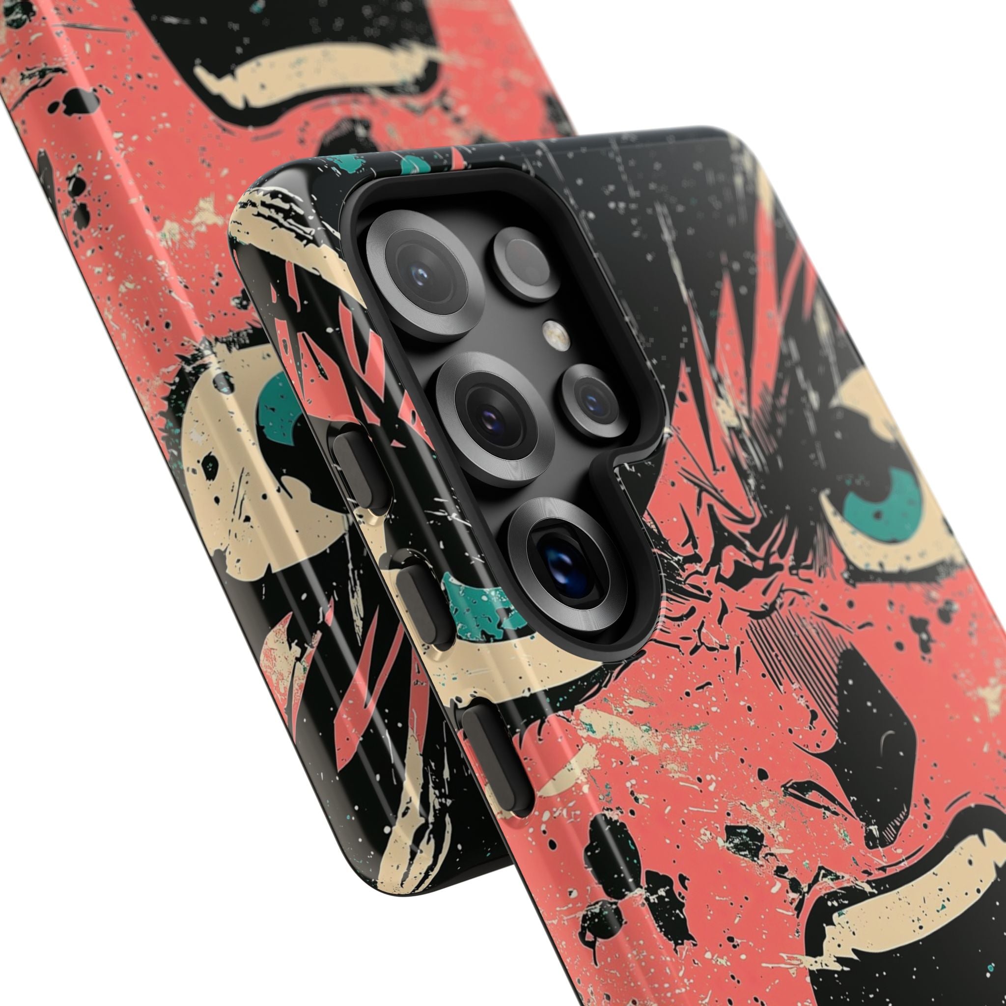 Screaming Face Pink Samsung S25 Ultra Case - Tough