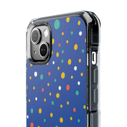 Colorful Dots Dance iPhone Case - Impact