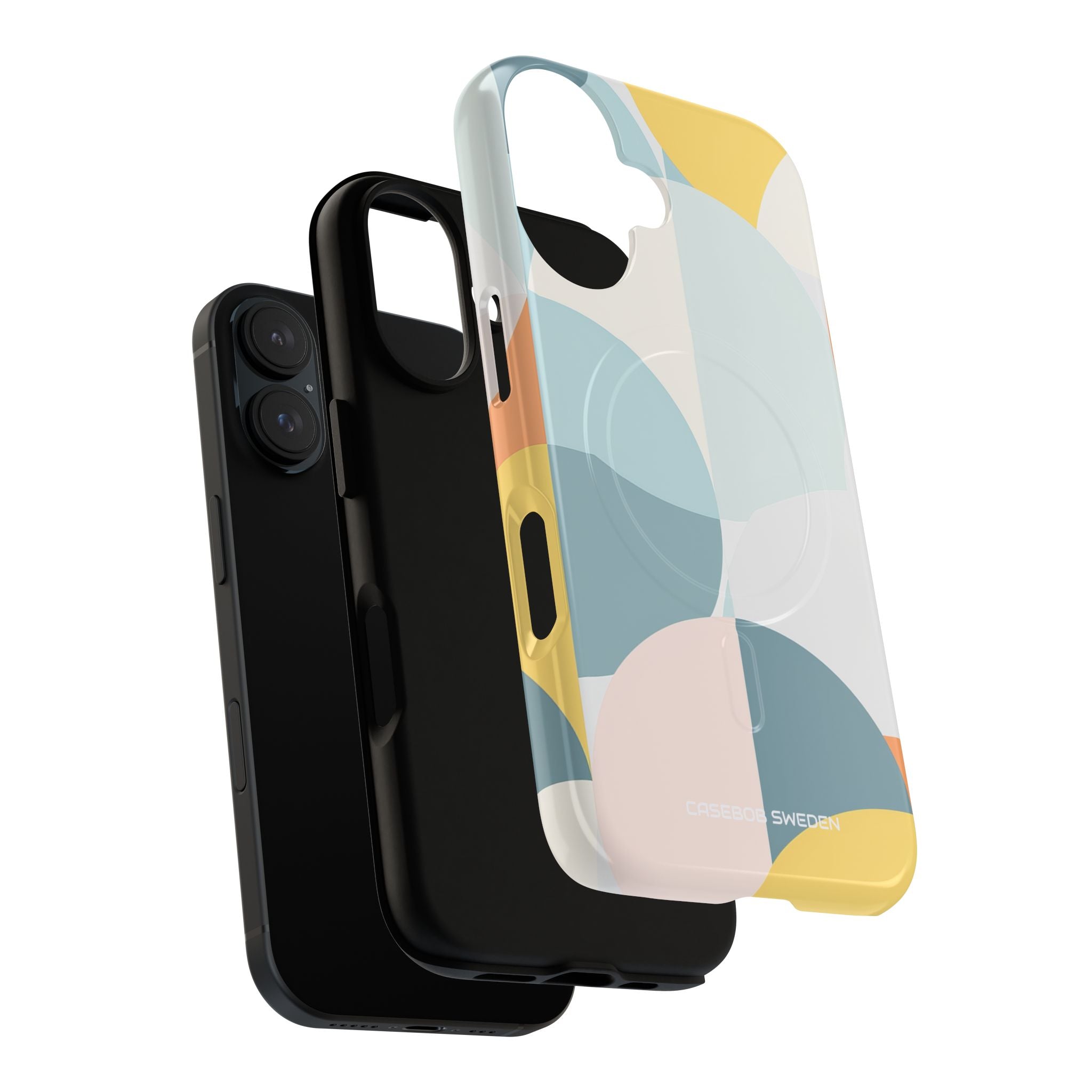 Abstract Geometric Calm - Tough + MagSafe® iPhone 16 Phone Case