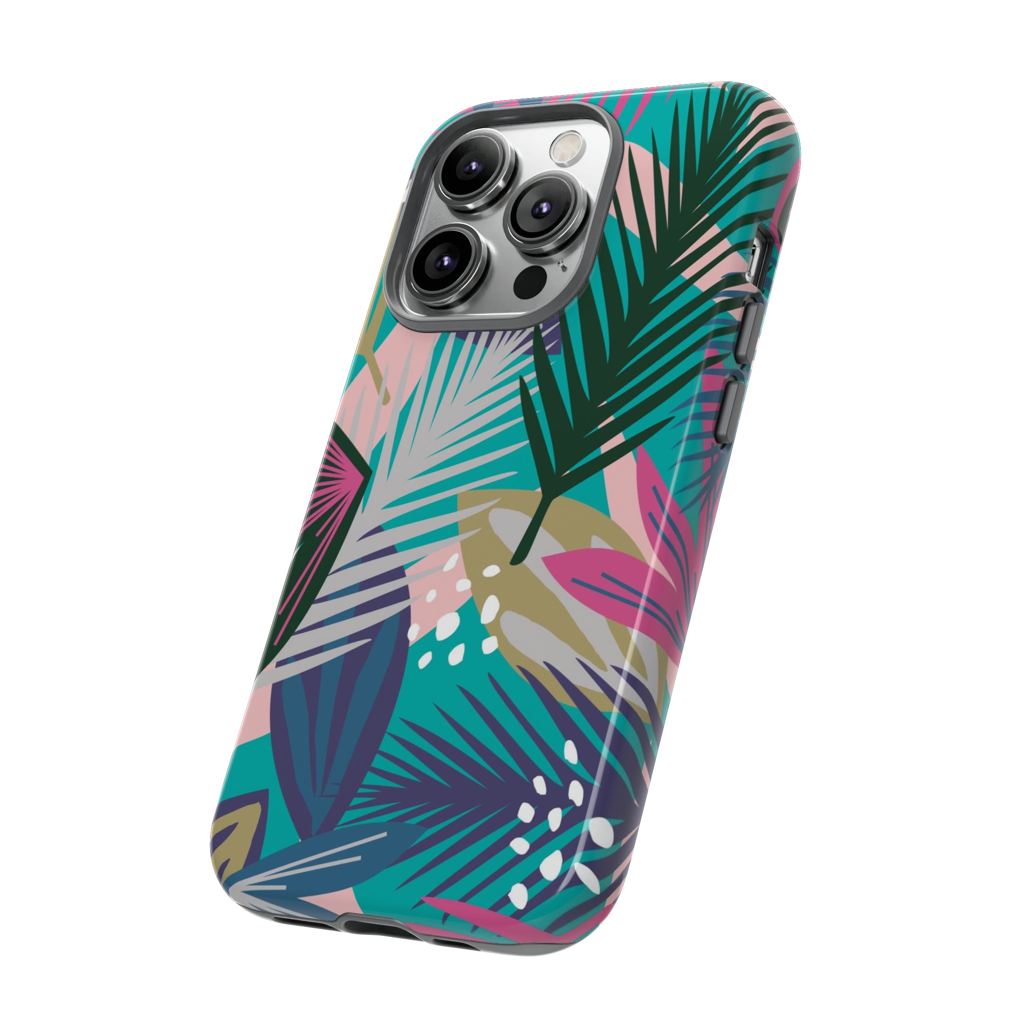 Tropical Leaf Loki - Protective Phone Case