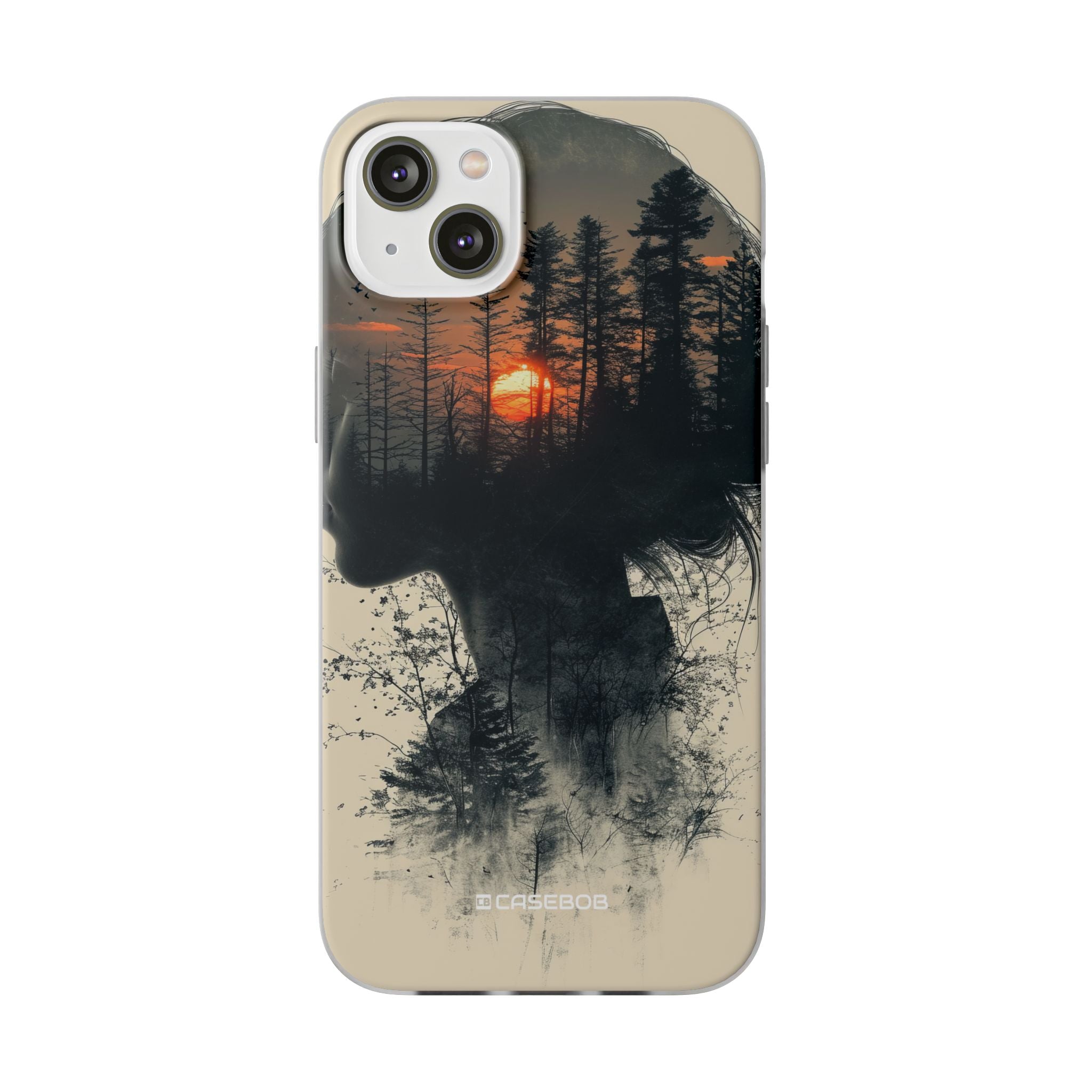 Tranquil Silhouette | Flexible Phone Case for iPhone