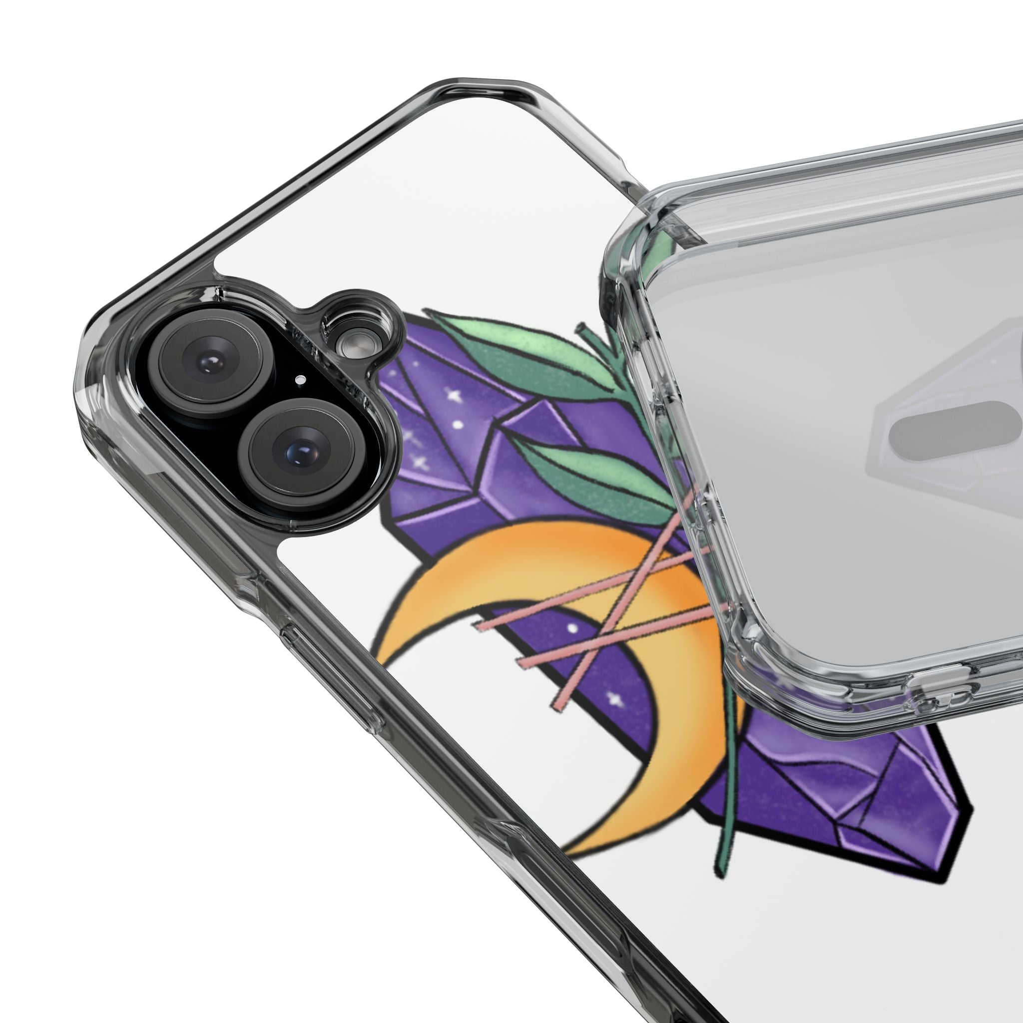 Mystical Moon Crystal iPhone Case - Impact