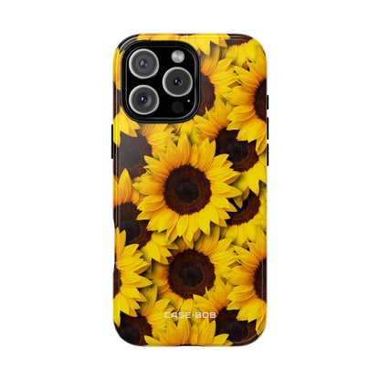 Sunflower Glow iPhone 16 Pro Max Case - Tough