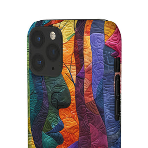 Interwoven Vibrance | Slim Phone Case for iPhone