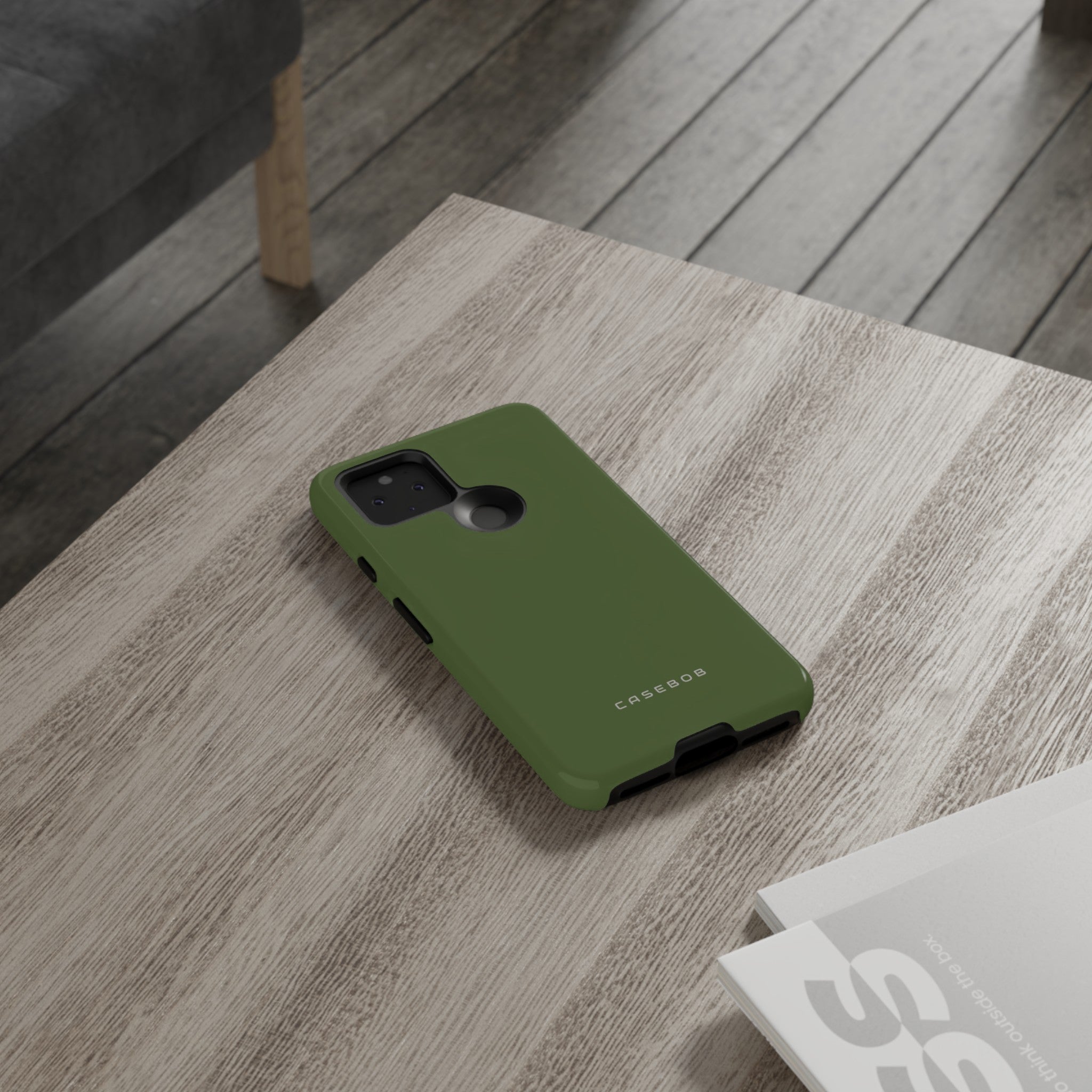 Dark Green Moss - Protective Phone Case