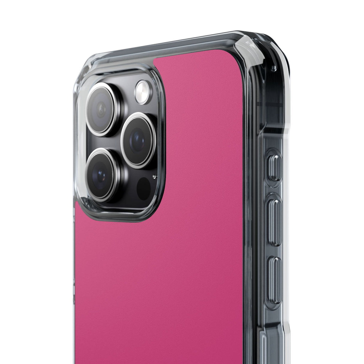 Magenta Pantone | Phone Case for iPhone (Clear Impact Case - Magnetic)