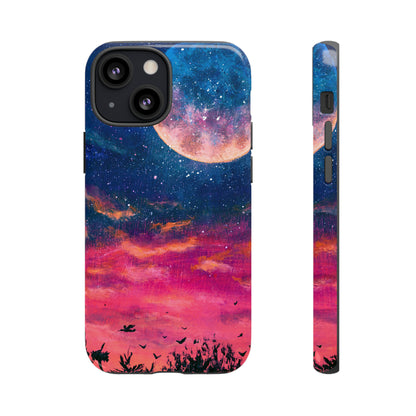 Oil painting - Big Planet - Protective Phone Case