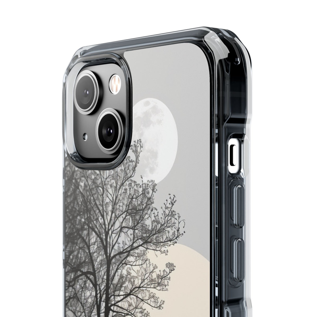 Moonlit Elegance – Handyhülle für iPhone (Clear Impact – Magnetisch)