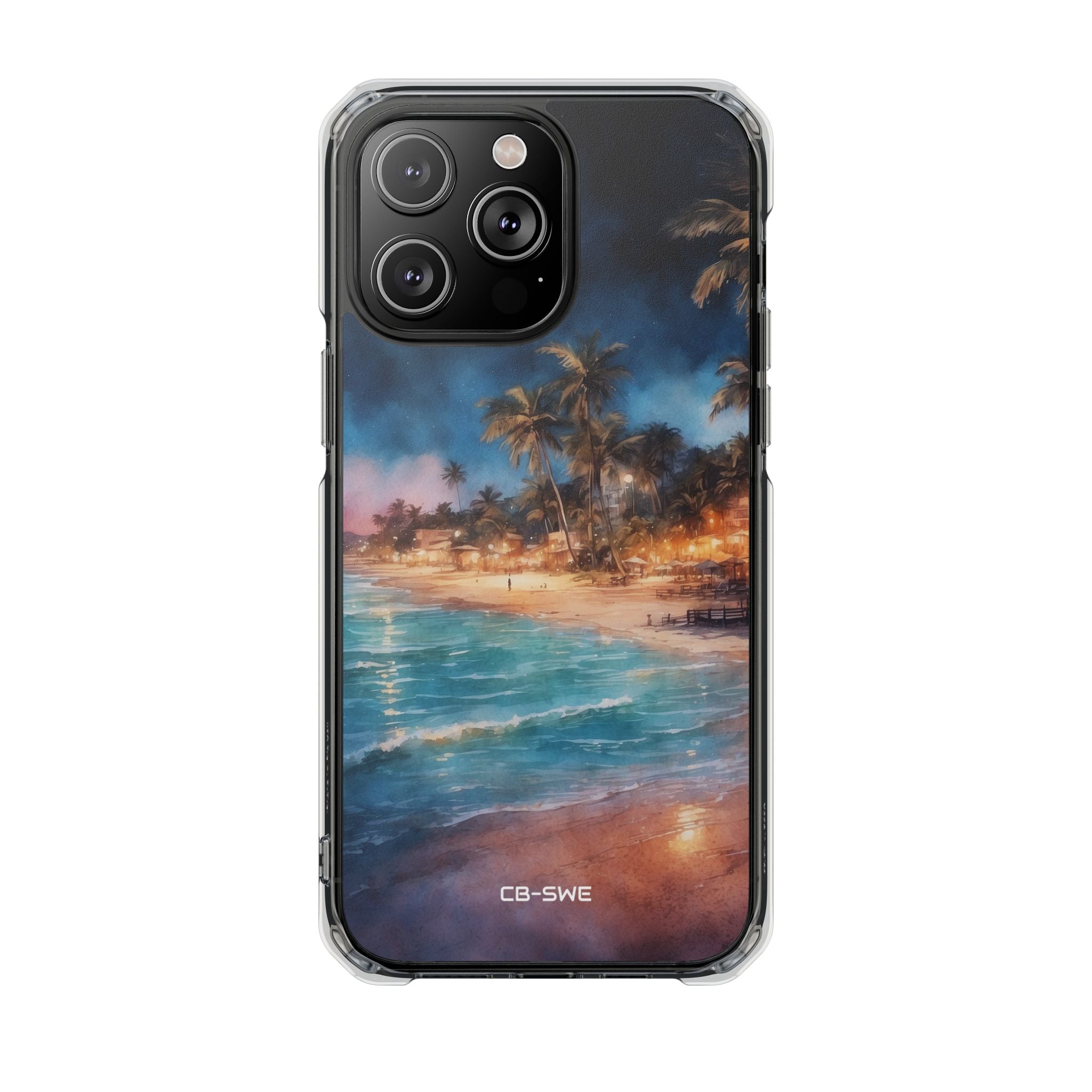 Moonlight Dances Water iPhone Case - Impact