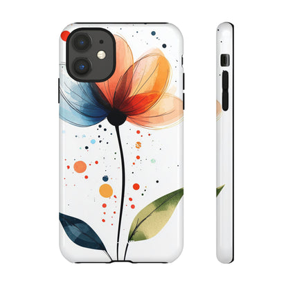 Vibrant Floral Blooms - iPhone Case