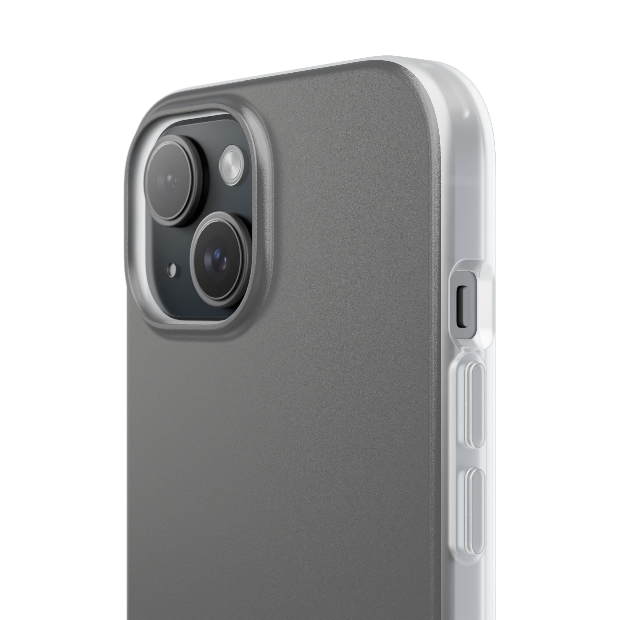 Dim Gray iPhone 15 - Flexi Phone Case