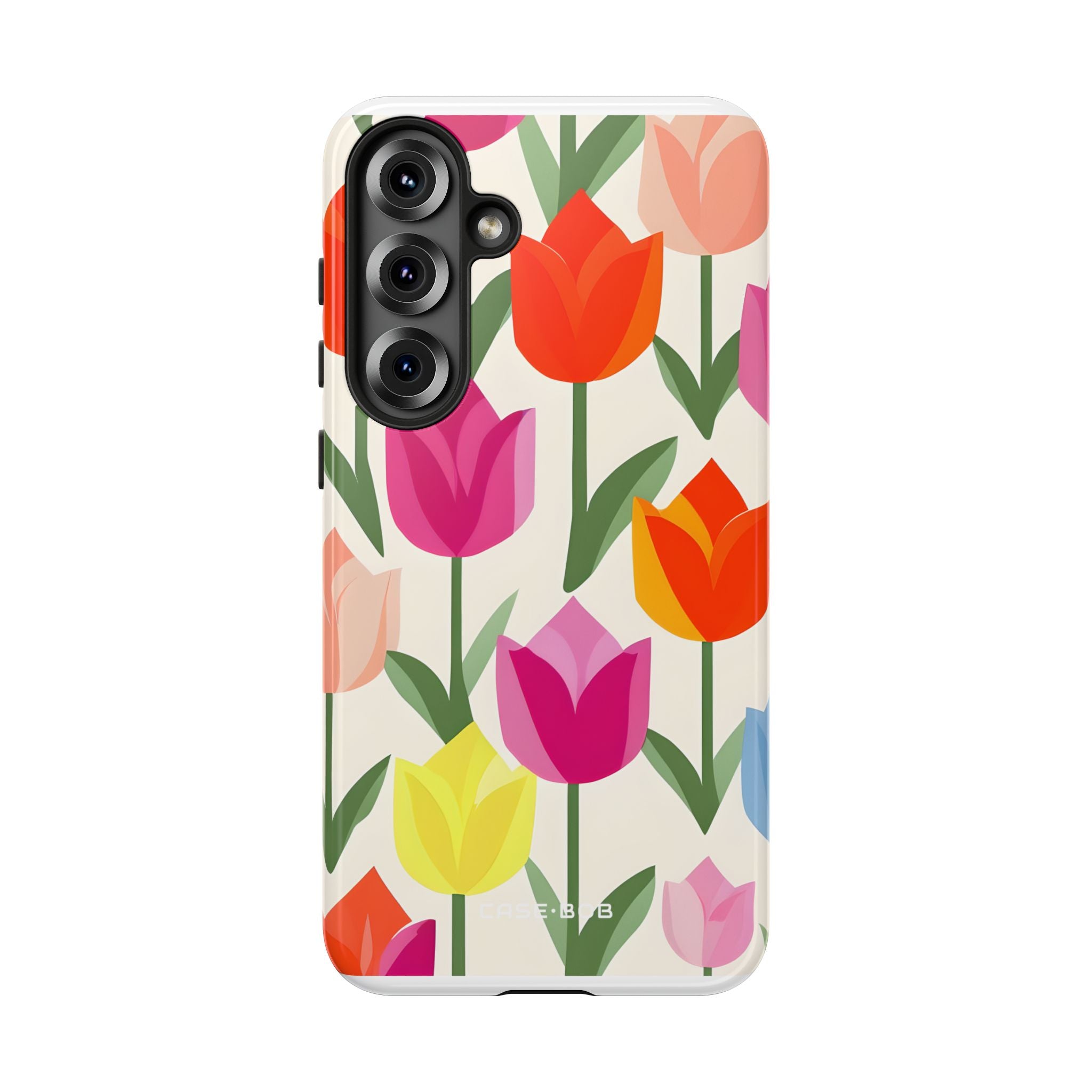 Tulip Harmony Green Samsung S25+ Case - Tough