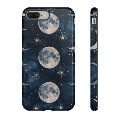 Lunar Phases Serenity - Protective Phone Case