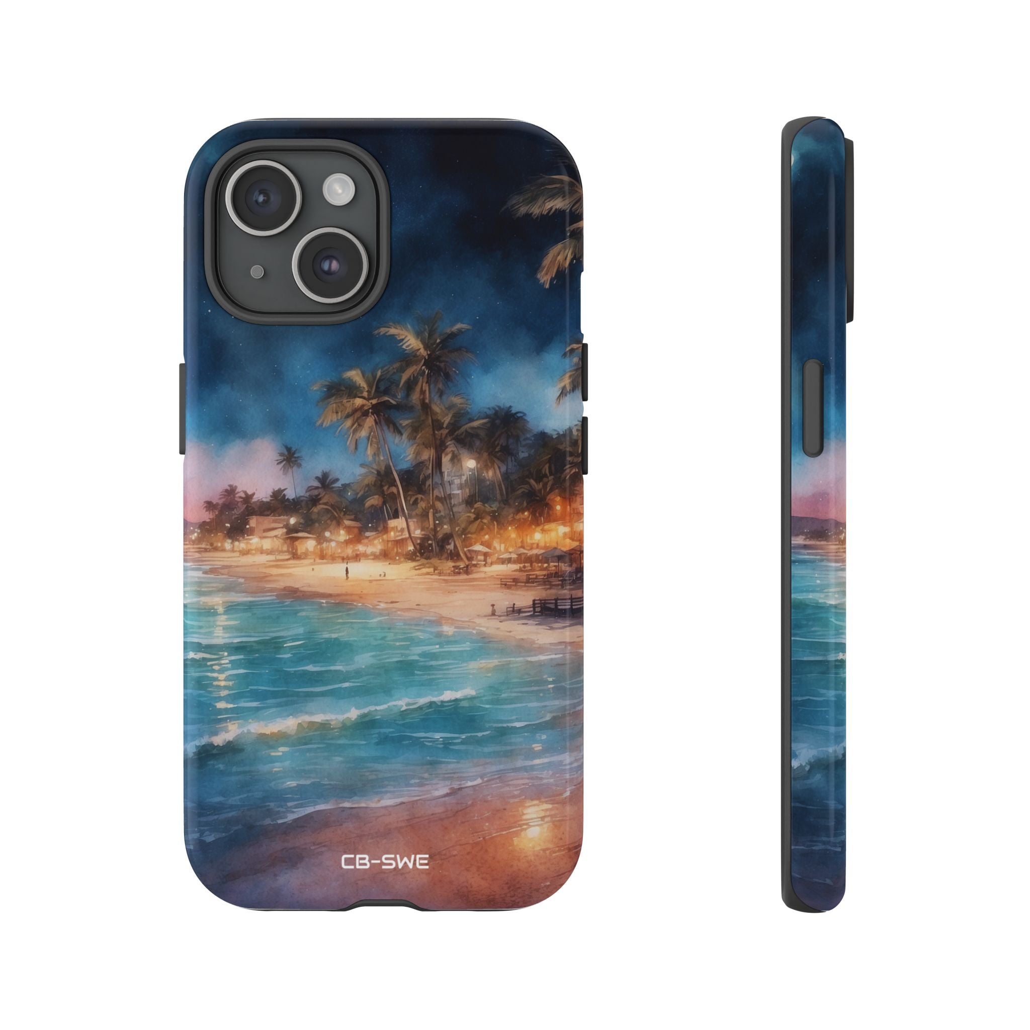 Moonlight Dances Water - iPhone Case