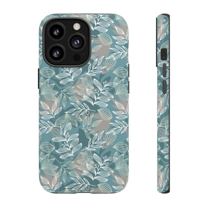 Leaf Mint - Protective Phone Case