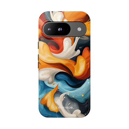 Crimson Ribbon Google Pixel 9 Case - Tough