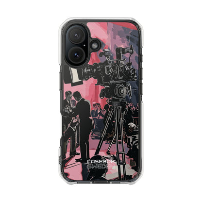 Vintage Cinema Dreams iPhone 16 - Impact Clear+