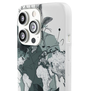 Botanical Cartography | Flexible Phone Case for iPhone