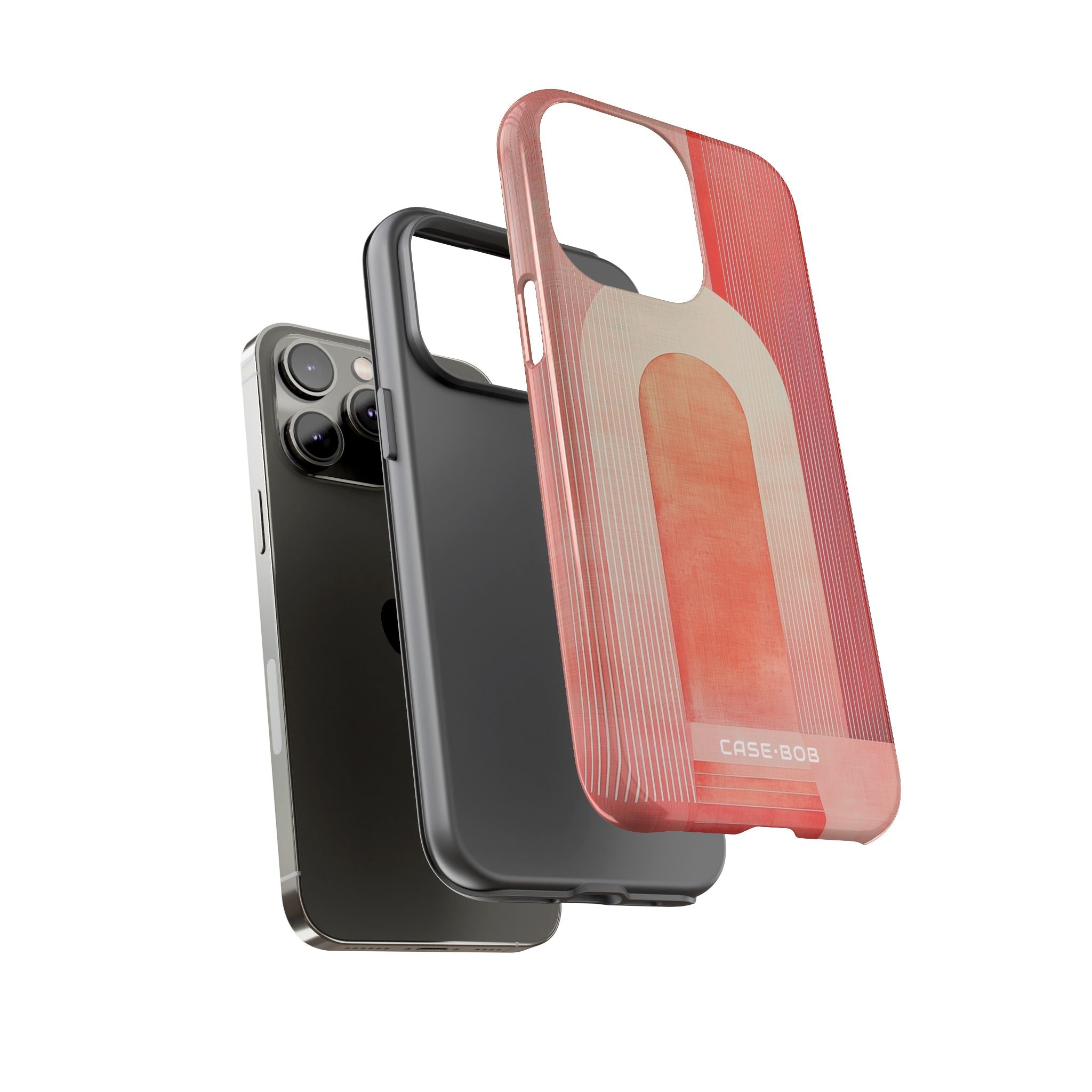 Crimson Arches iPhone 14 Pro Max Case - Tough