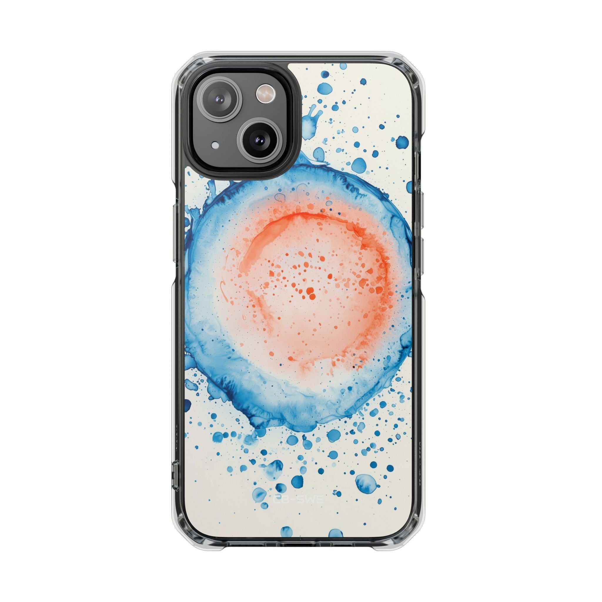 Vibrant Waves Dance iPhone Case - Impact