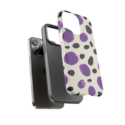 Purple Pebble Dance iPhone 14 - Resistente