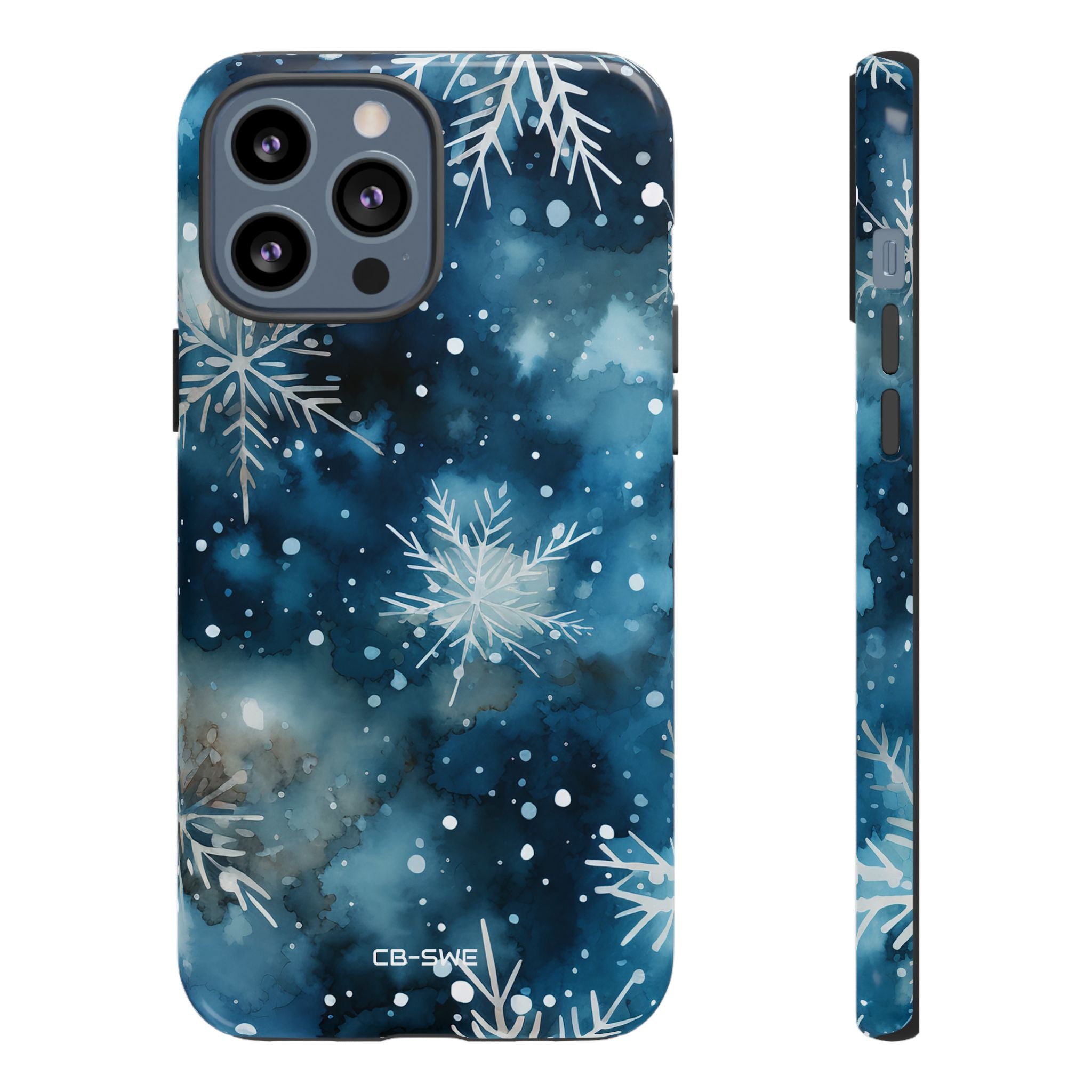 Snowflakes Dance Gracefully - iPhone Case