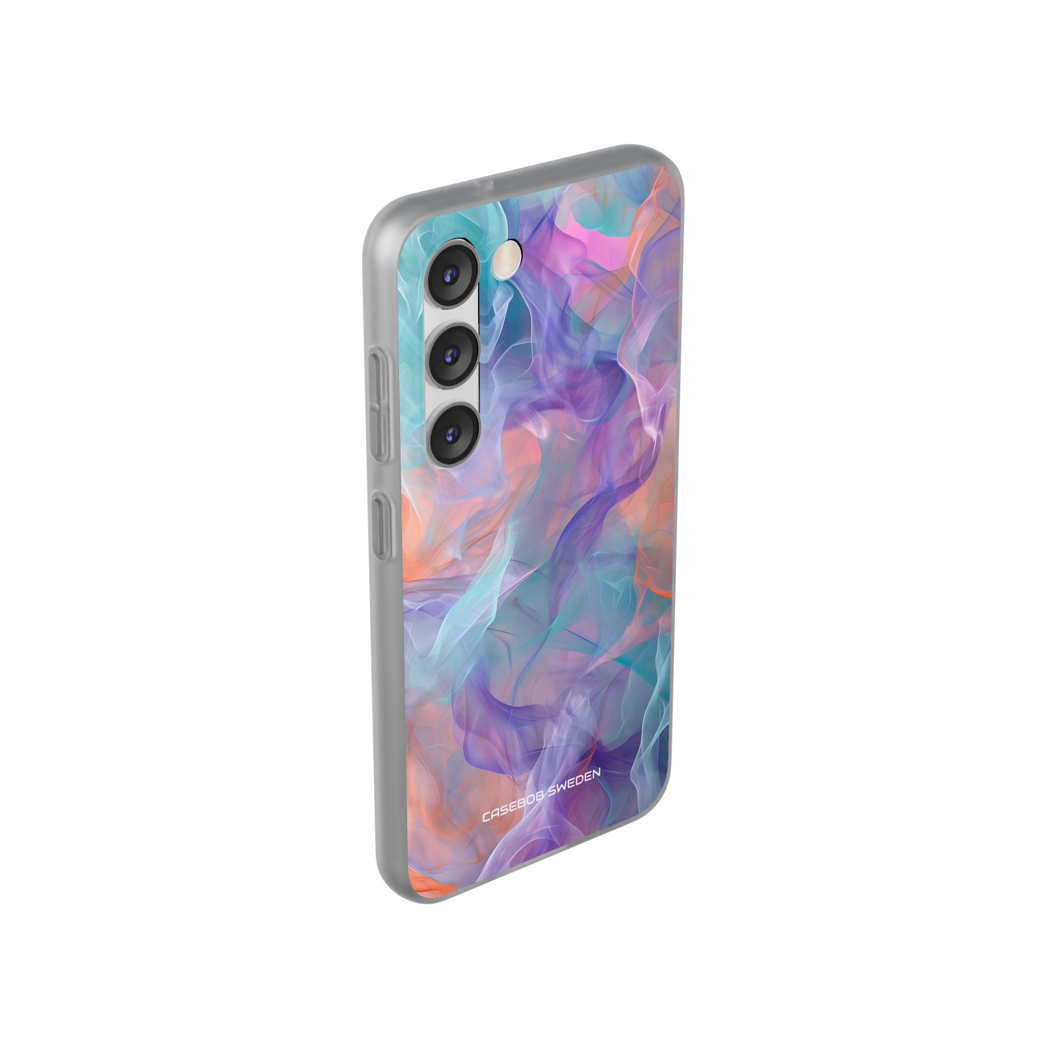 Dreamy Teal Flow - Flexi Samsung S23 Phone Case