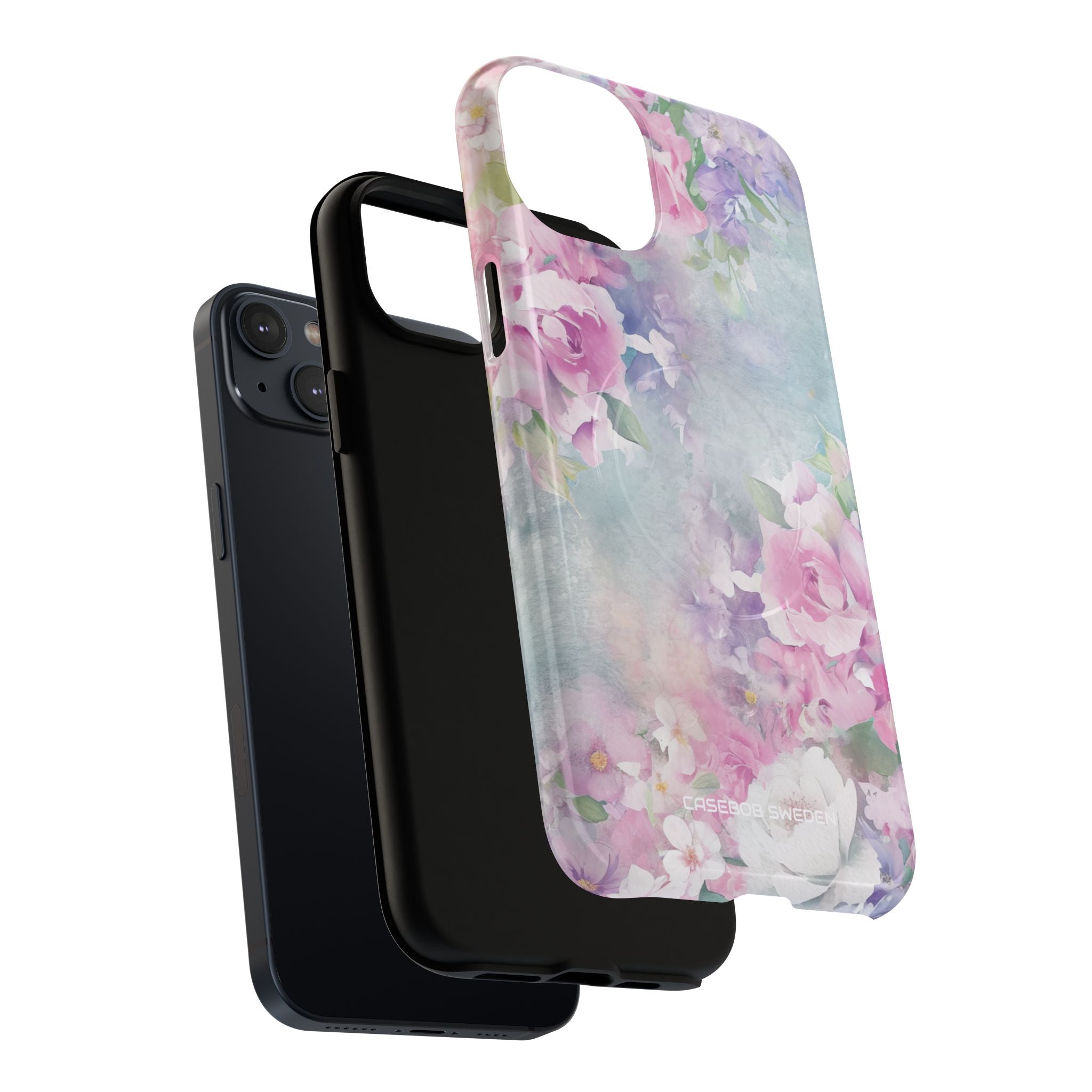 Dreamy Floral Watercolor - Tough + MagSafe® iPhone 14 Phone Case