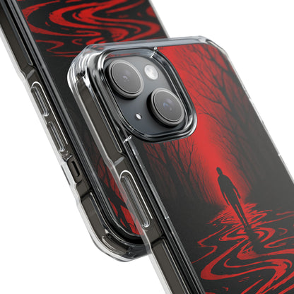 Red Path Mystery iPhone Case - Impact