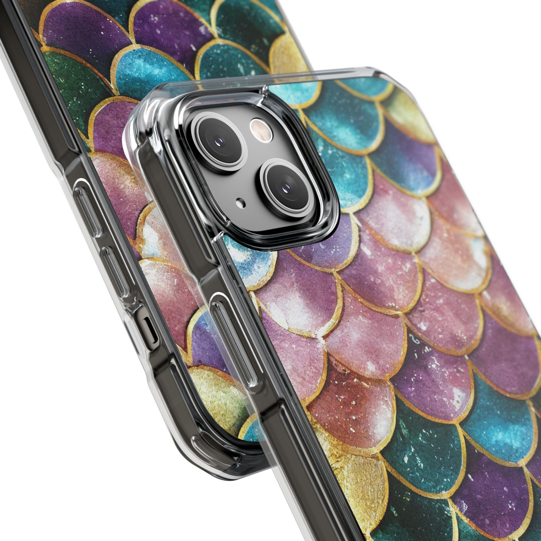 Mermaid Scale Radiance iPhone Case - Impact